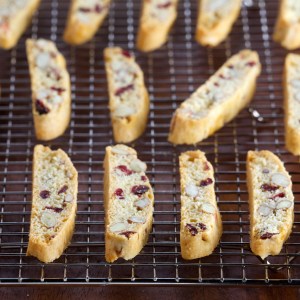 Classic Cranberry Almond Biscotti