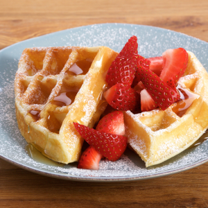 Big Buttermilk Breakfast Waffles