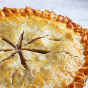 Traditional Acadian Christmas Meat Pie