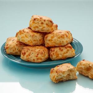 Fluffy Cheddar and Chive Biscuits