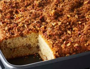 Sour Cream Pecan Coffee Cake