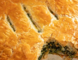 Spinach in Puff Pastry