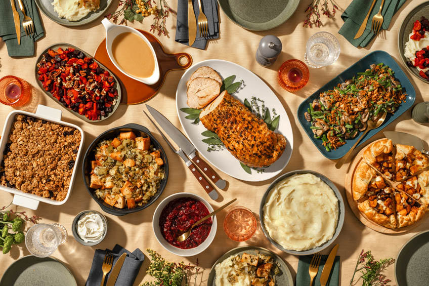 Hello Fresh Thanksgiving meal kit