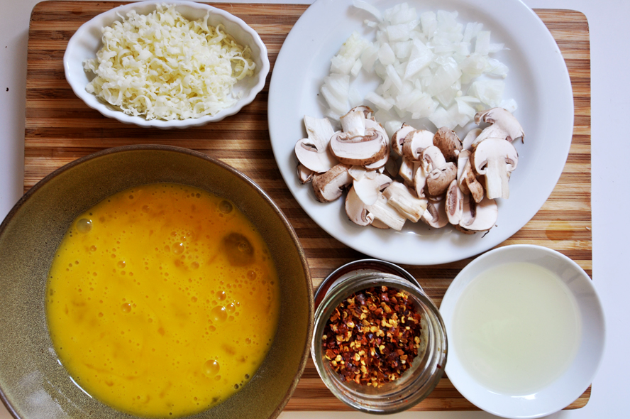 omelet Mise en Place