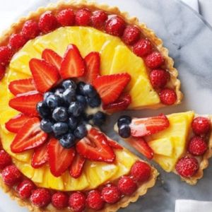 Anna Olson's Summer Fruit Flan