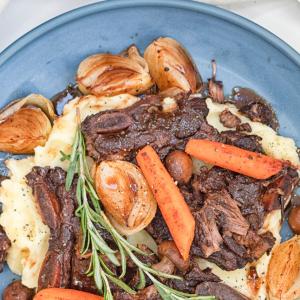 The Best Slow Cooker Short Ribs With a Delectable Red Wine Sauce