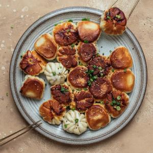 These Chinese Pan-Fried Buns with Pork Are Little Parcels of Joy