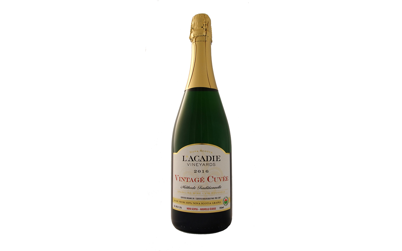 L’Acadie Vineyards' Vintage Cuvee Organic 2016