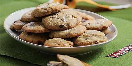 Salted Caramel Chocolate Chip Cookies