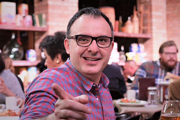 John Catucci used to sing dirty songs for a living