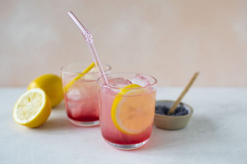 Marcella's lemon lavender spritzer