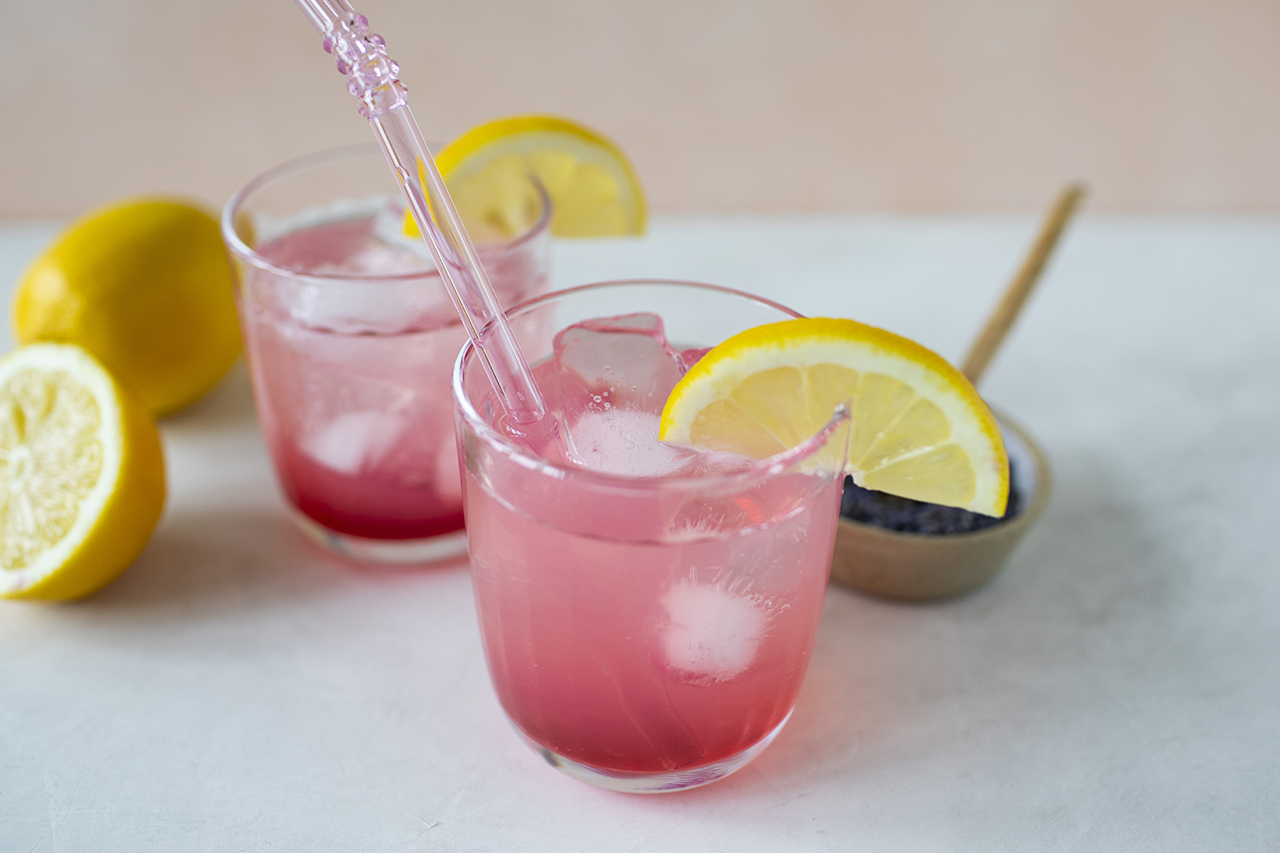 Lemon lavender spritz