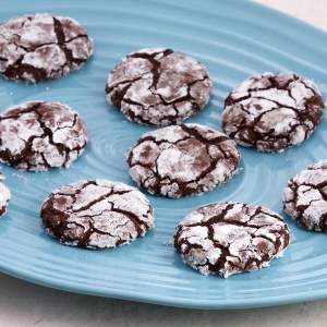 Chocolate Crinkle Cookies