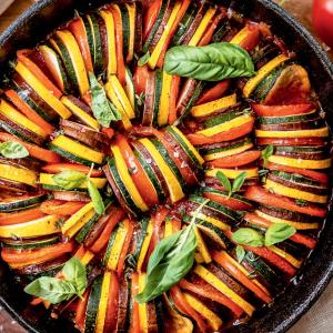 Summer Rainbow Ratatouille