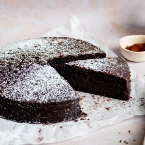 A Luscious Chocolate Olive Oil Cake