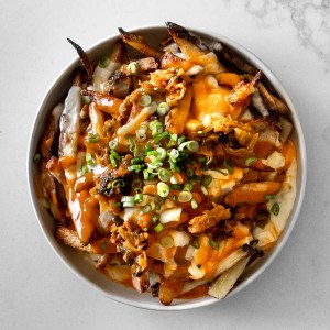 Melty, Cheesy Kimchi Poutine