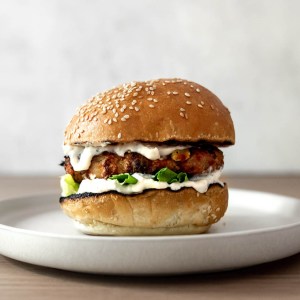 This Chicken Caesar Salad Burger is the Best of Both Worlds