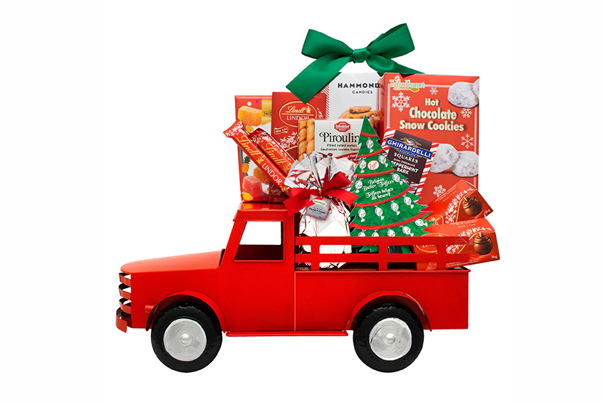 Red Vintage Truck Gift Set