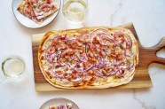 Best Flammkuchen German Pizza Recipe Flavour Network