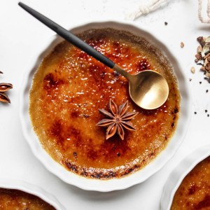 4-Ingredient Chai Crème Brulée