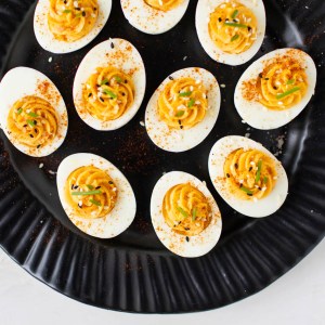 Sriracha-Honey Deviled Eggs Are Devilishly Delish