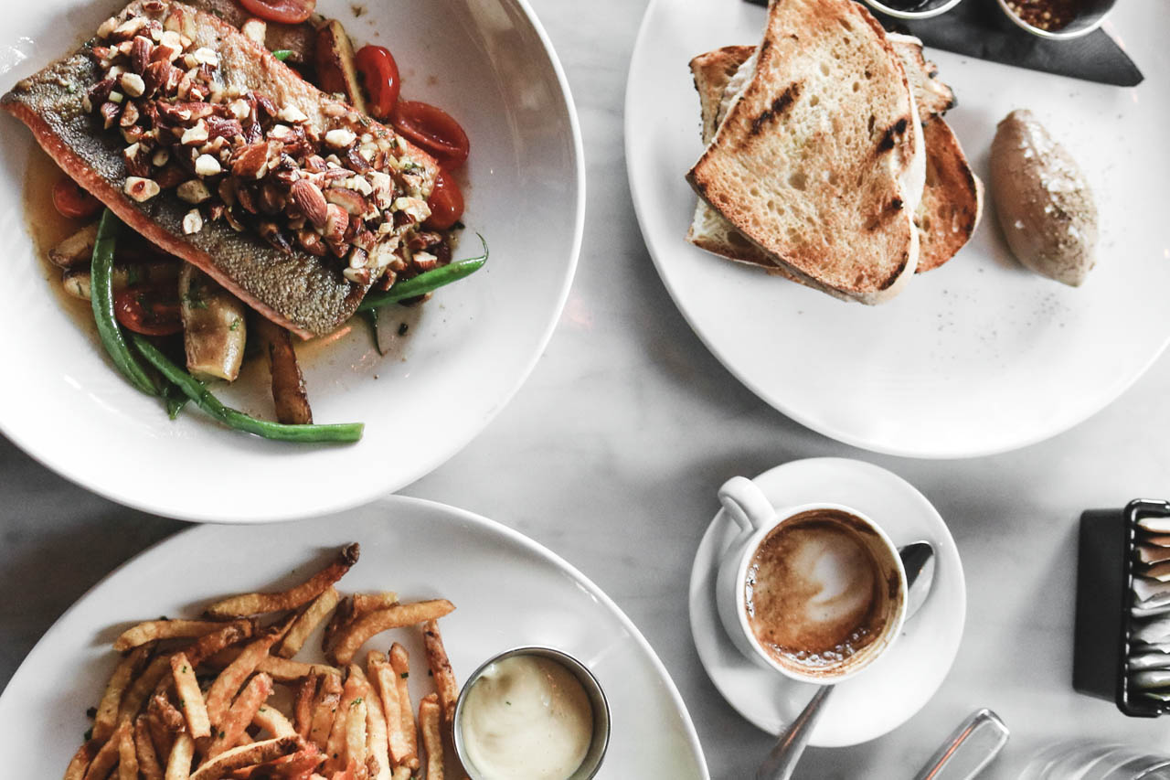 A selection of dishes from The French in Hamilton, Ontario