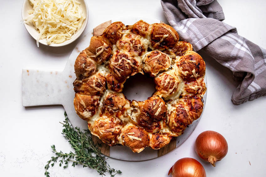 French Onion Monkey Bread