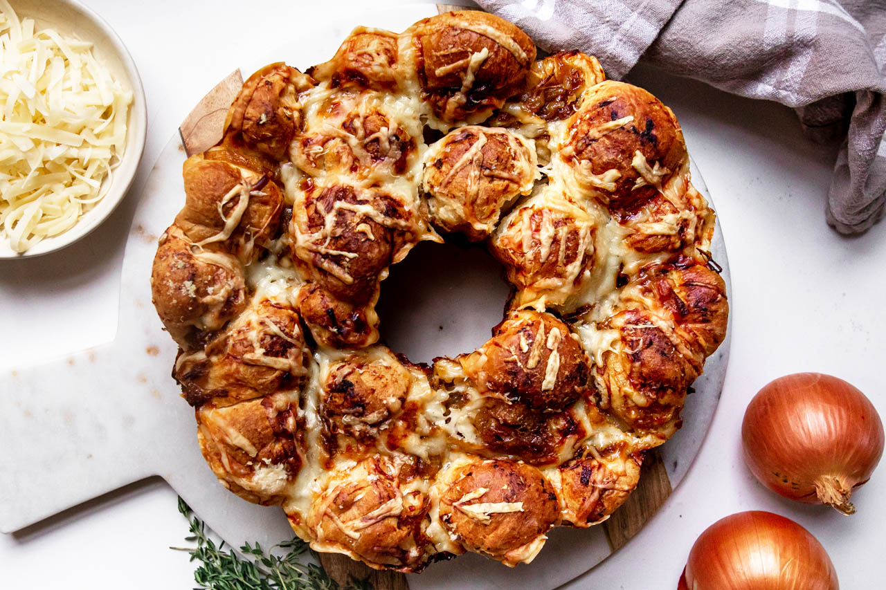 French Onion Monkey Bread