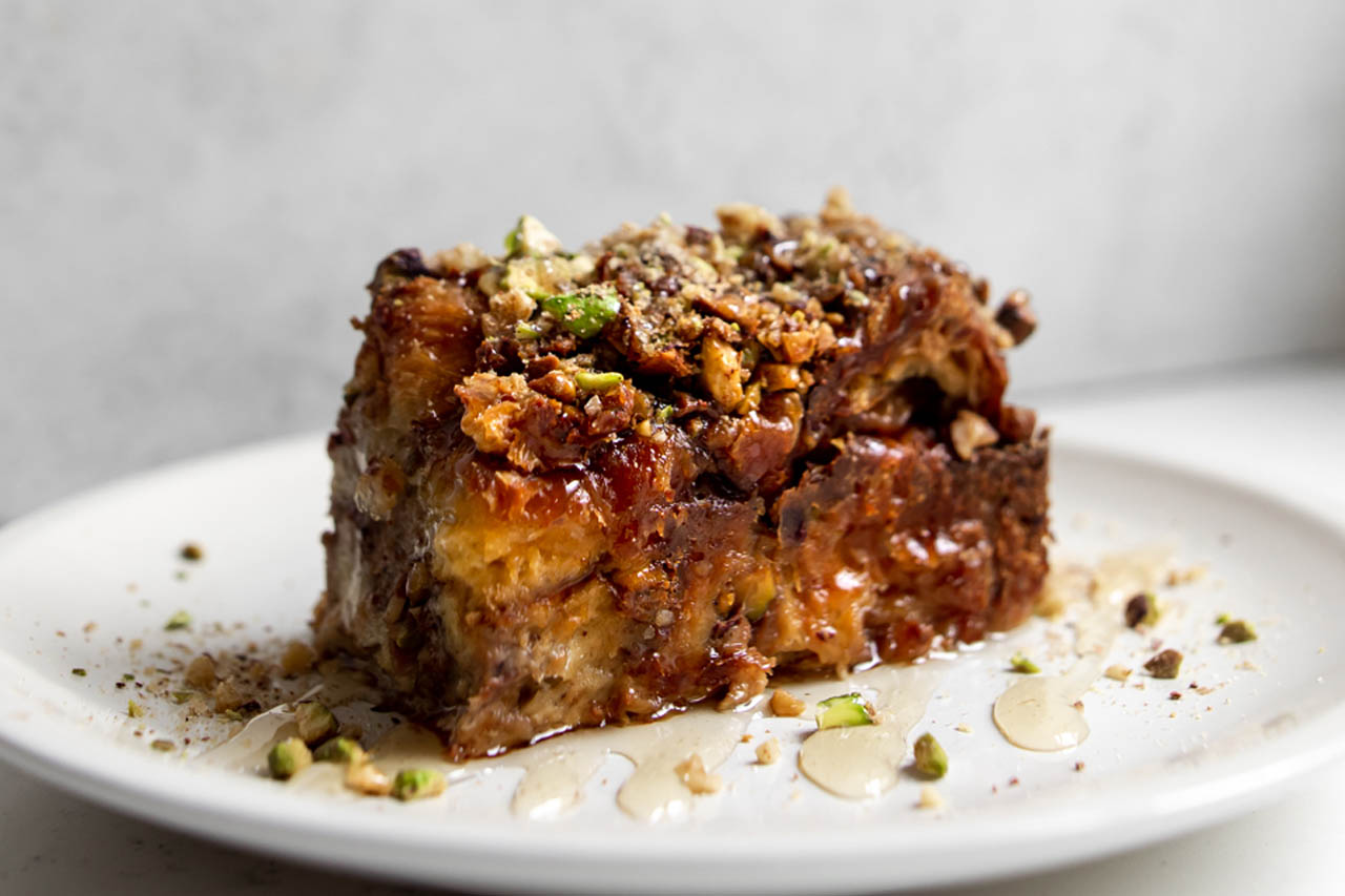 Baklava French Toast Bake