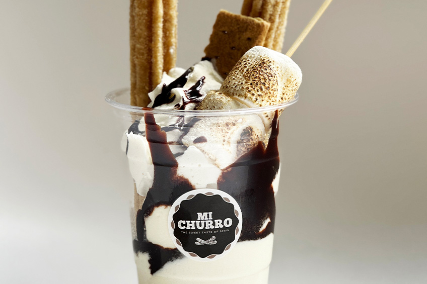 Cowboy Campfire Churro Sundae from Mi Churro