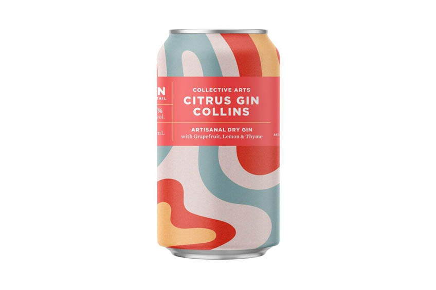 Collective Arts Citrus Gin Collins