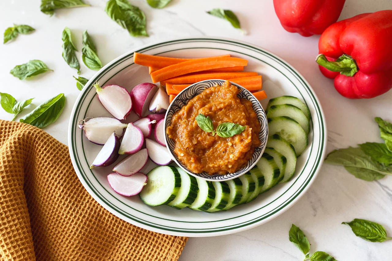 Croatian ajvar dip