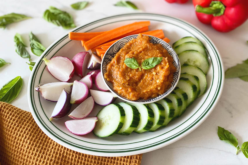 Croatian ajvar dip