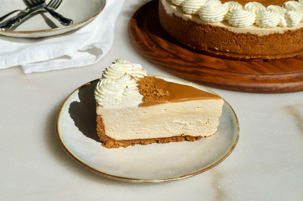 No-Bake Biscoff Cheesecake