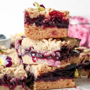 Cardamom Sugar Blueberry Bars