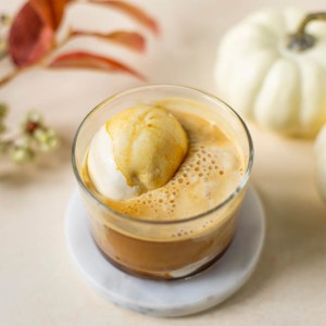 This Pumpkin Spice Affogato Tastes Like Fall