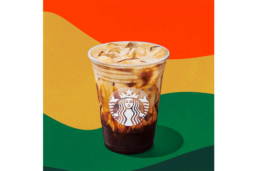 Starbucks Iced Apple Crisp Oat Shaken Espresso