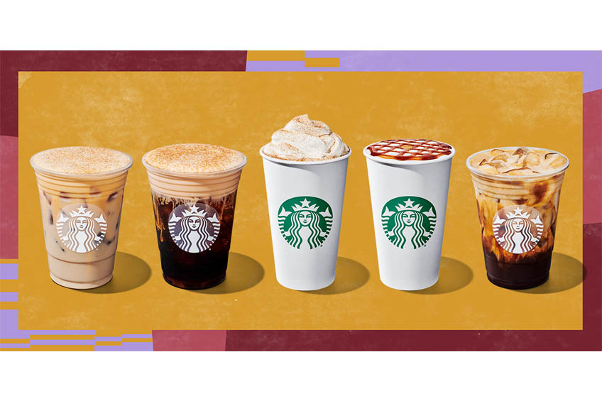 Starbucks fall drinks