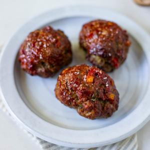 Weeknight-Friendly Mini Air Fryer Meatloaves