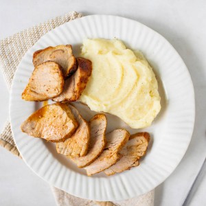 Air Fryer Maple Glazed Pork Tenderloin