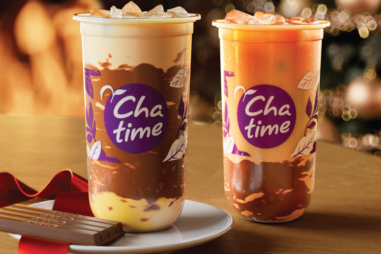 Chatime KitKat bubble teas