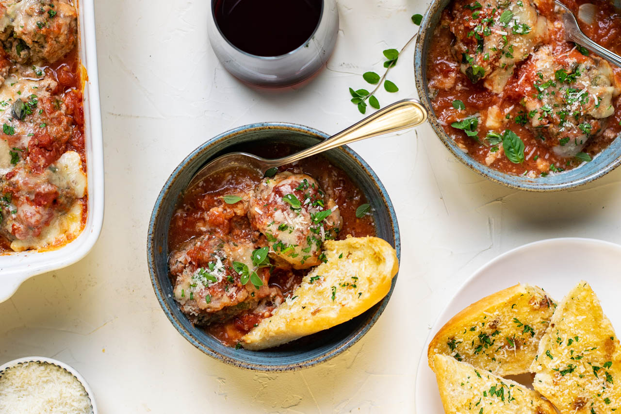 Meatballs al forno