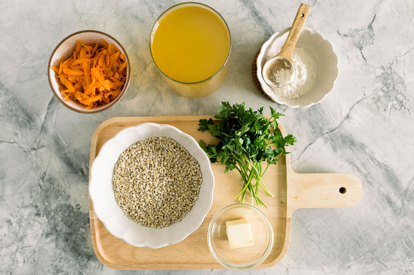 Persian barley soup ingredients