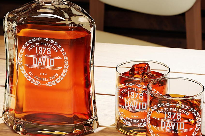 Personalized Whiskey Decanter