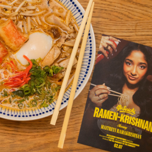 Maitreyi Ramakrishnan Launches Ramen-Krishnan Collab With Toronto's Oji Seichi