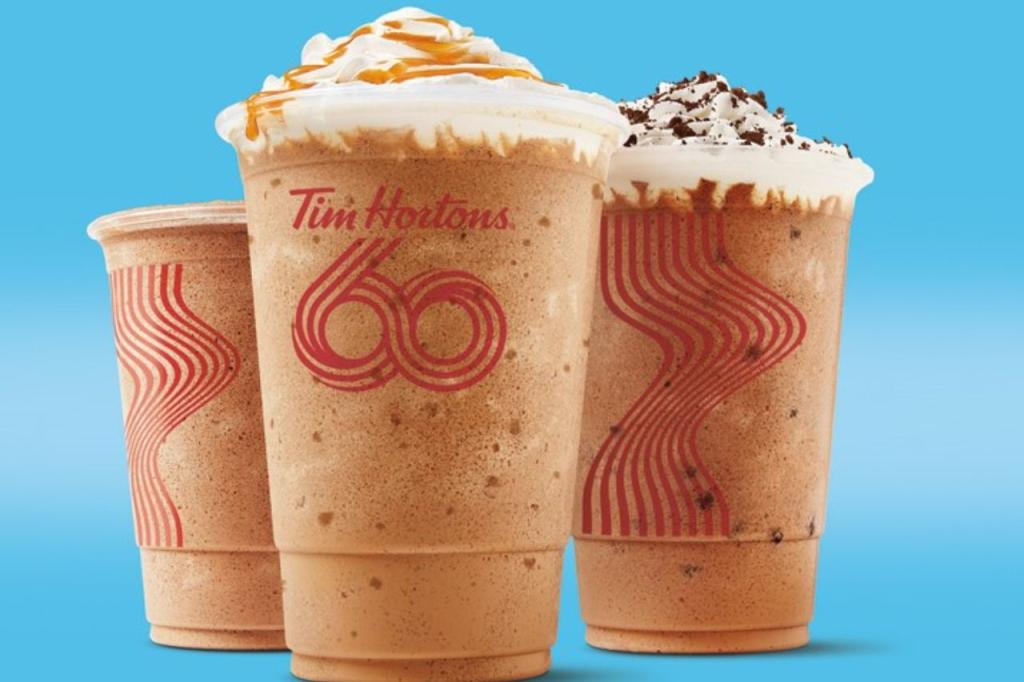 Tim Hortons new summer Iced Capps