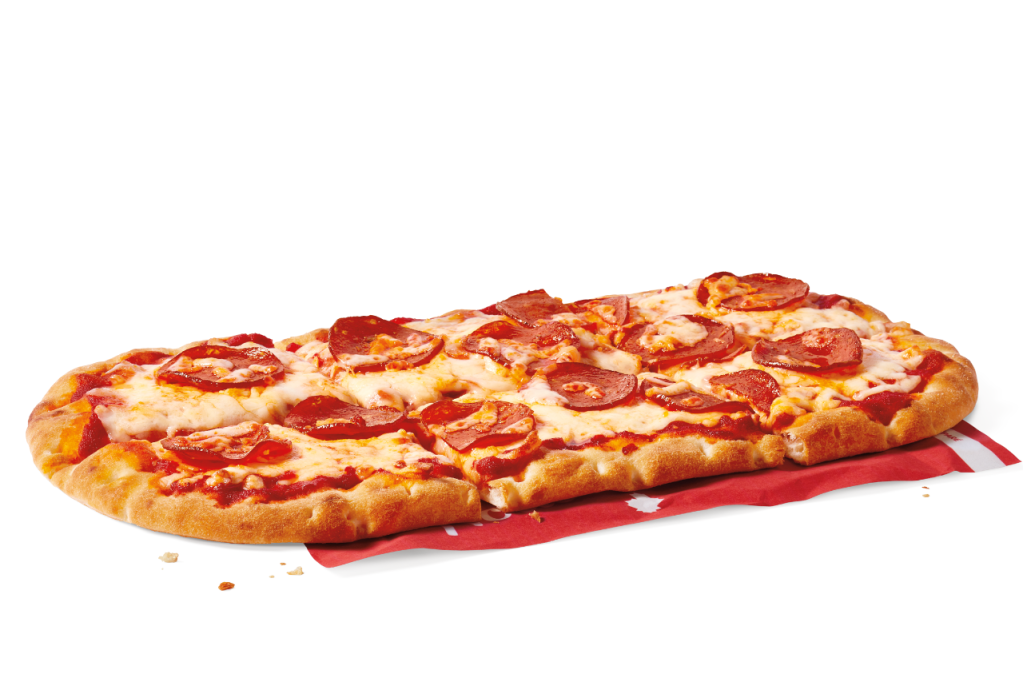 Tim Hortons pepperoni pizza flatbread