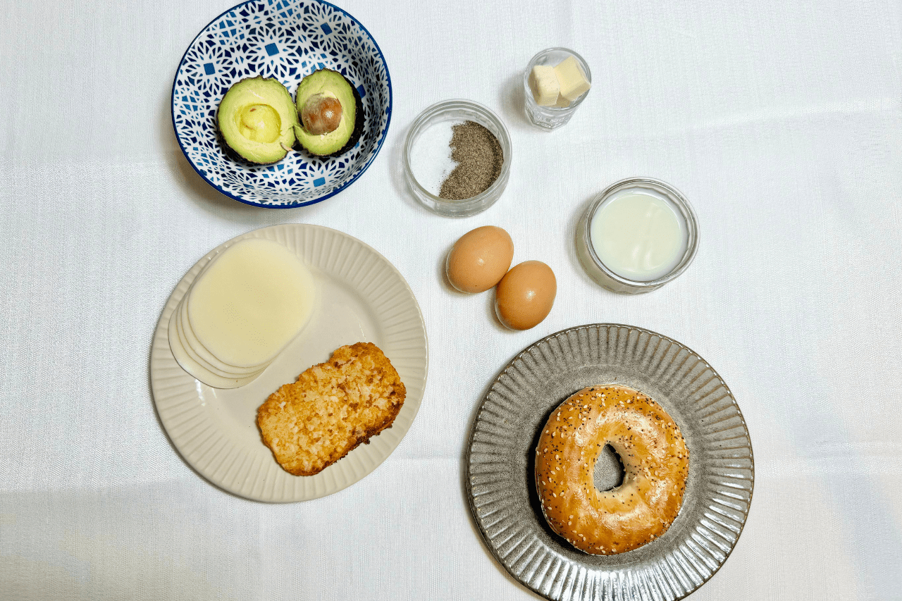 breakfast sandwich ingredients