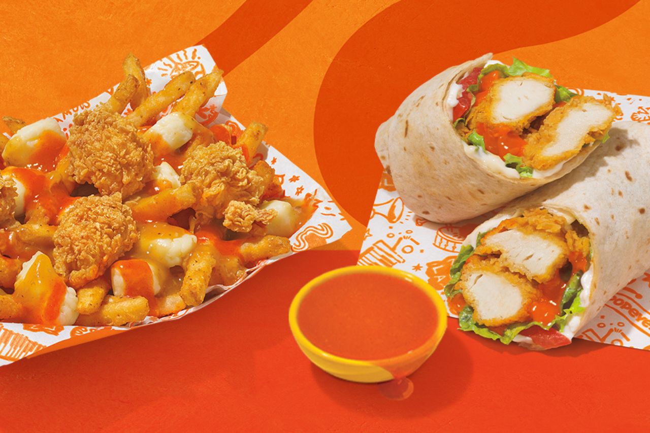 Popeyes new Buffalo-flavoured menu items