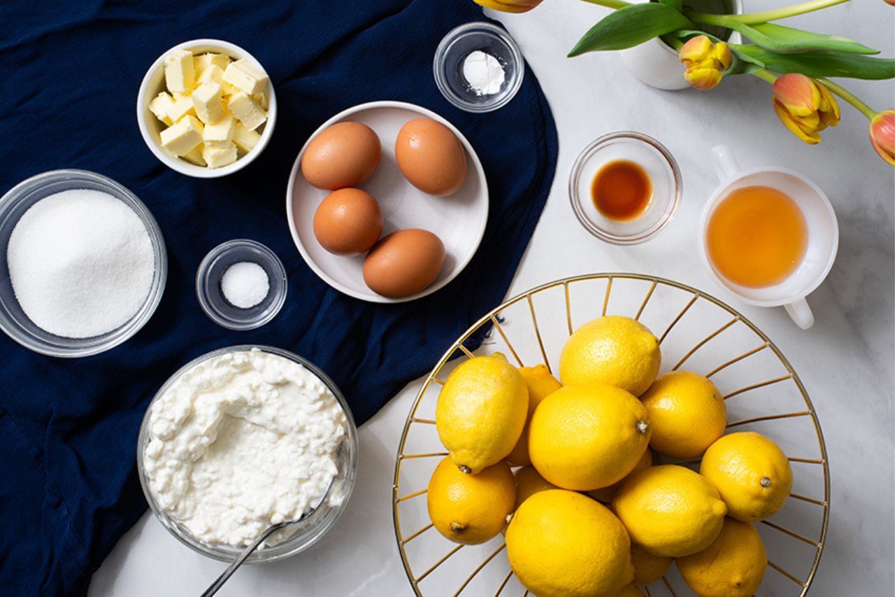 Lemon Meringue Cottage Cheese prep